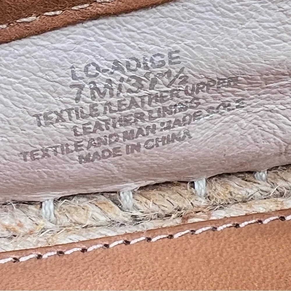 Louise et Cie Adige Rainbow Striped Jute-Wrapped Sole Espadrille Slip On Flats